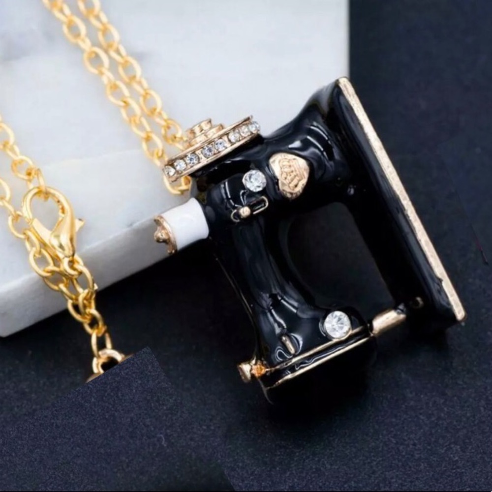 Sewing Machine Necklace